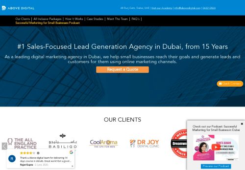 Above digital | United Arab Emirates